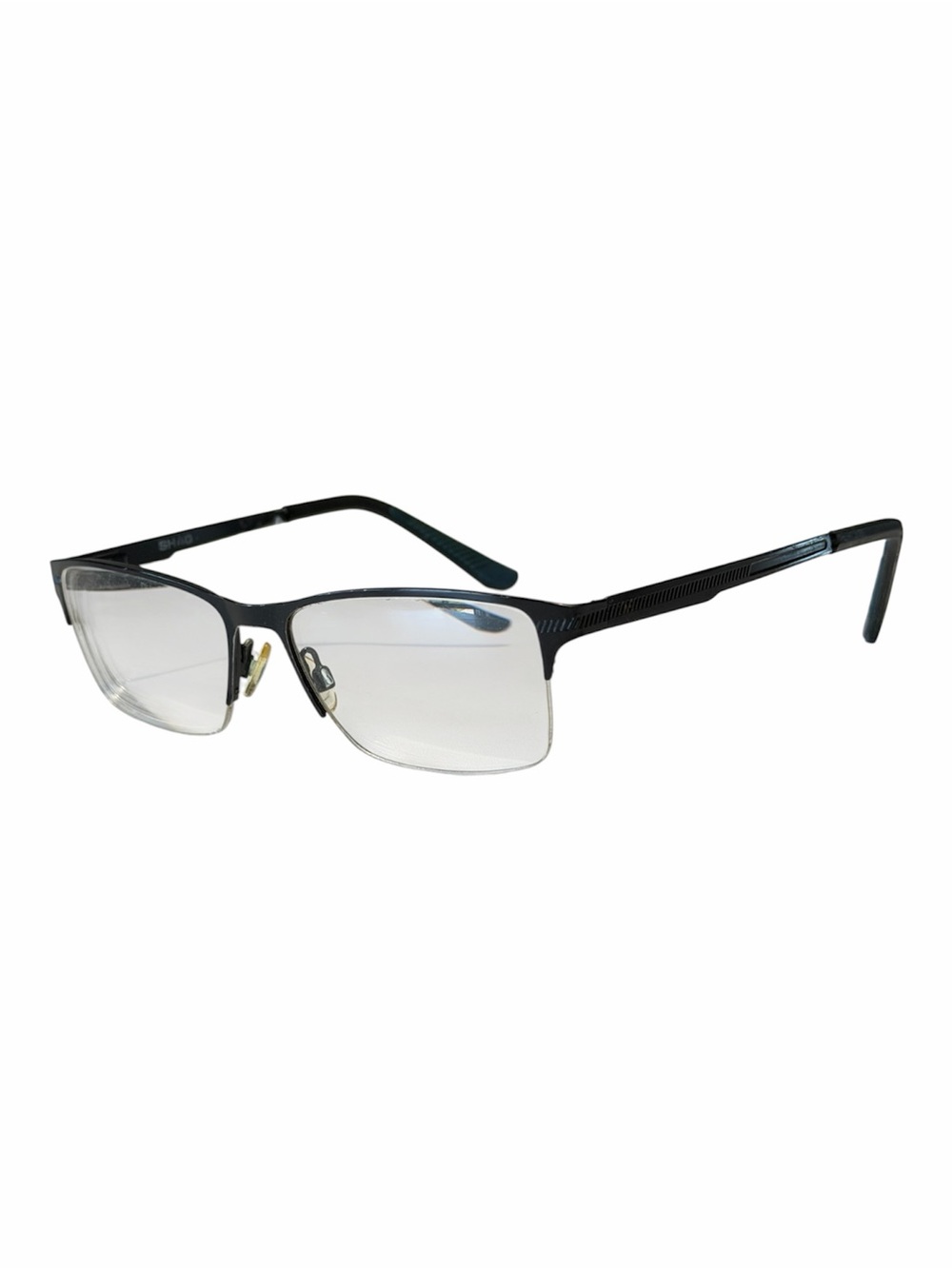 Shaq Eyeglasses Shaquille O’Neal Black Half-Rim Frames